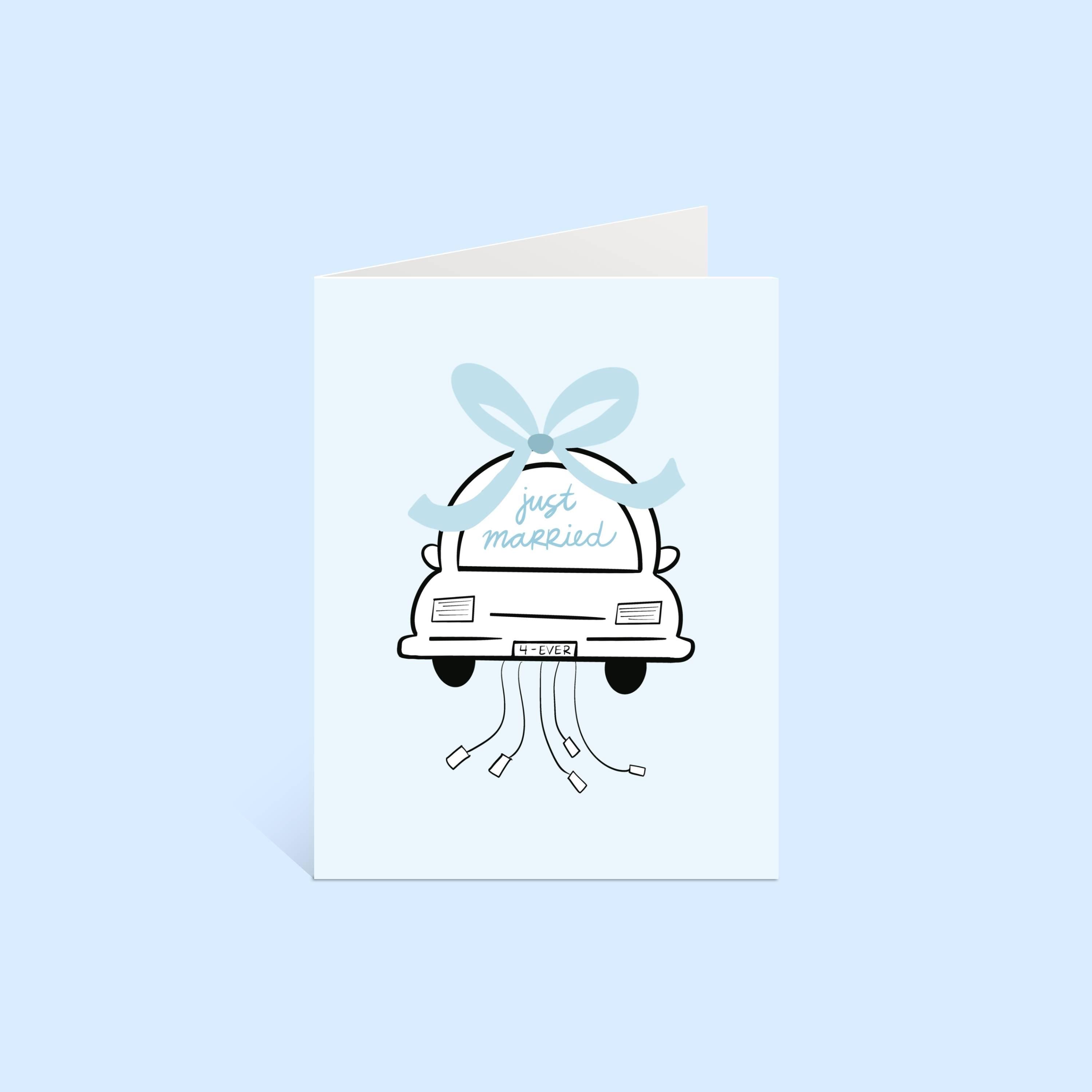 Just Married Card