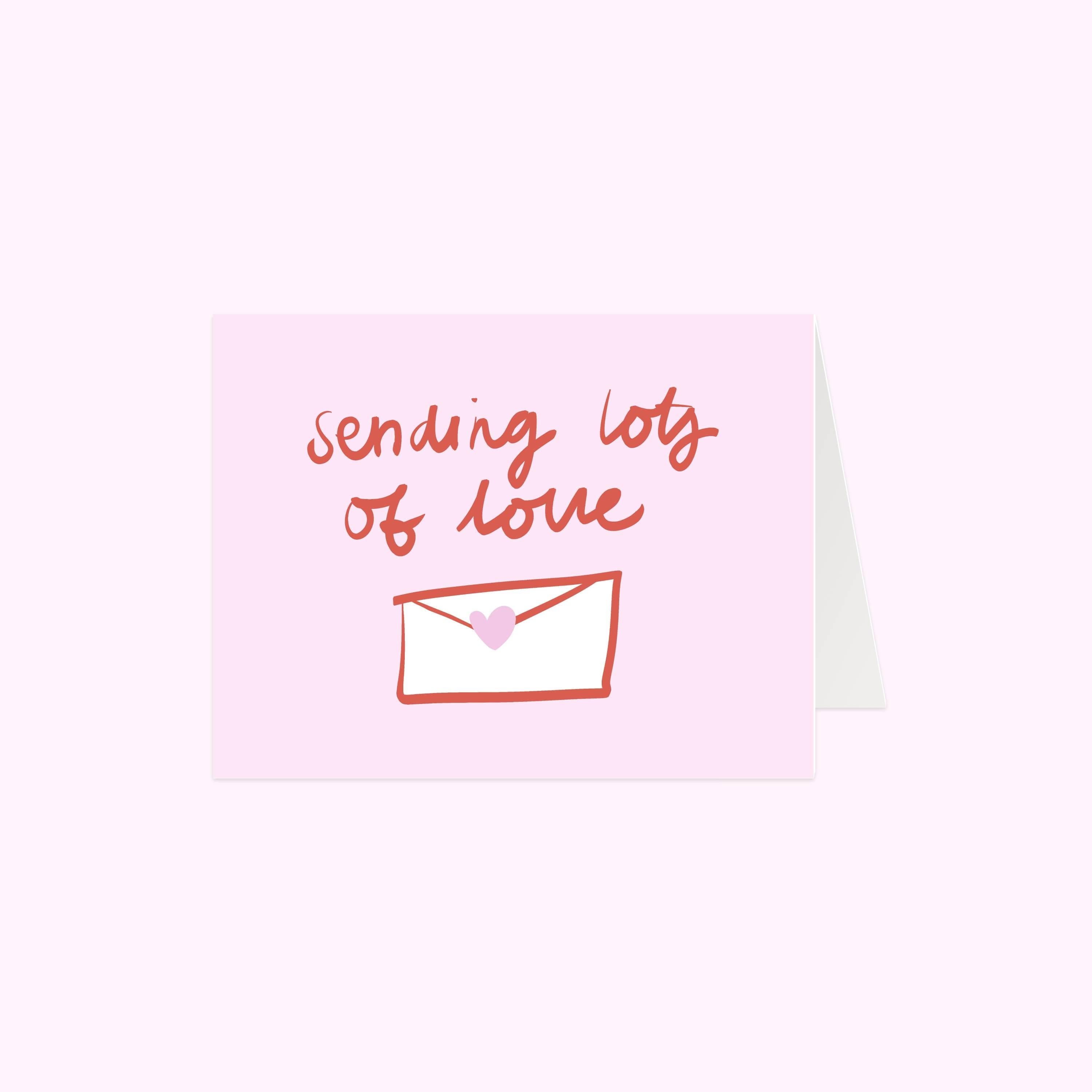 Sending Lots of Love Card
