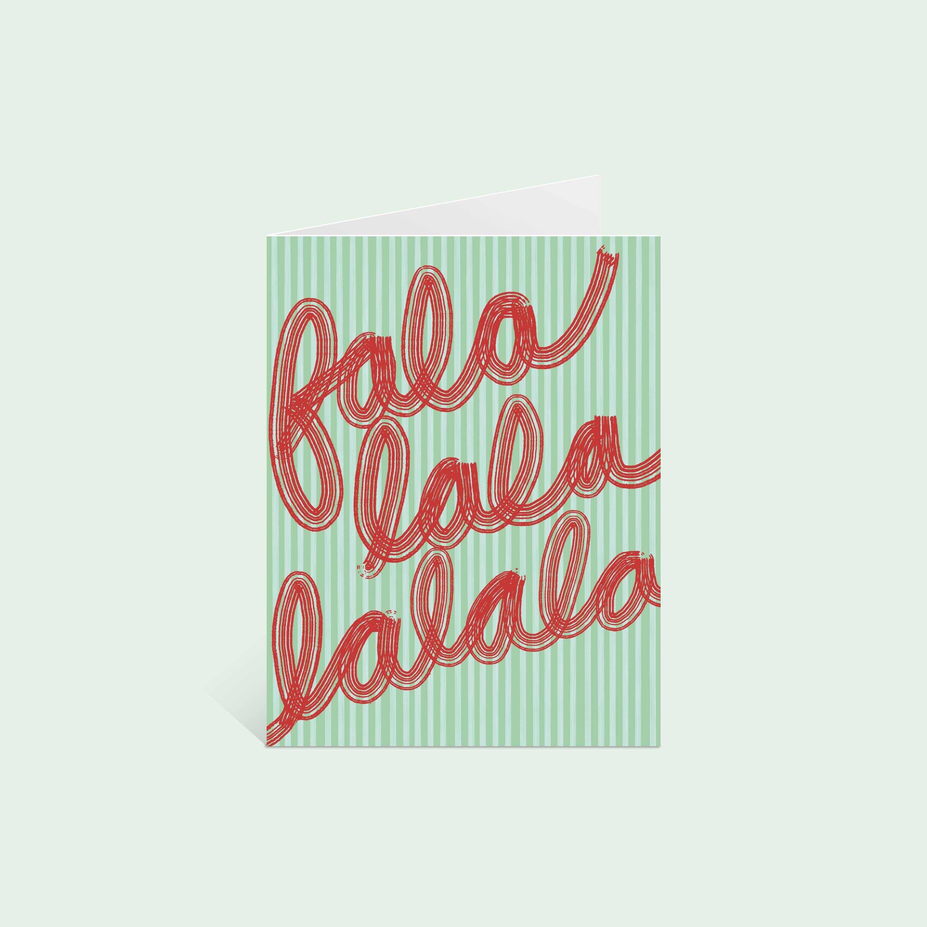 Fa La La Holiday Card