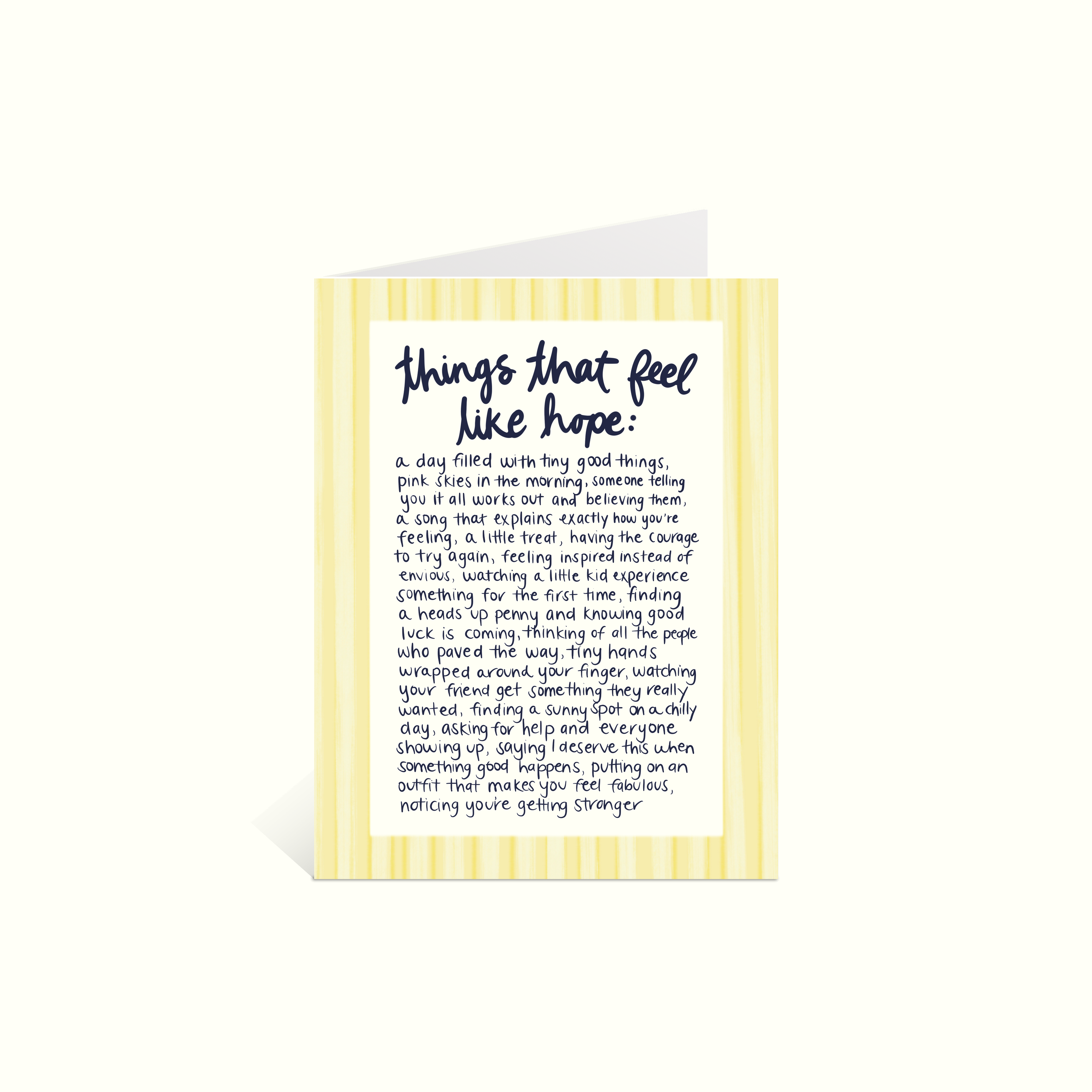Things That Feel Like Hope