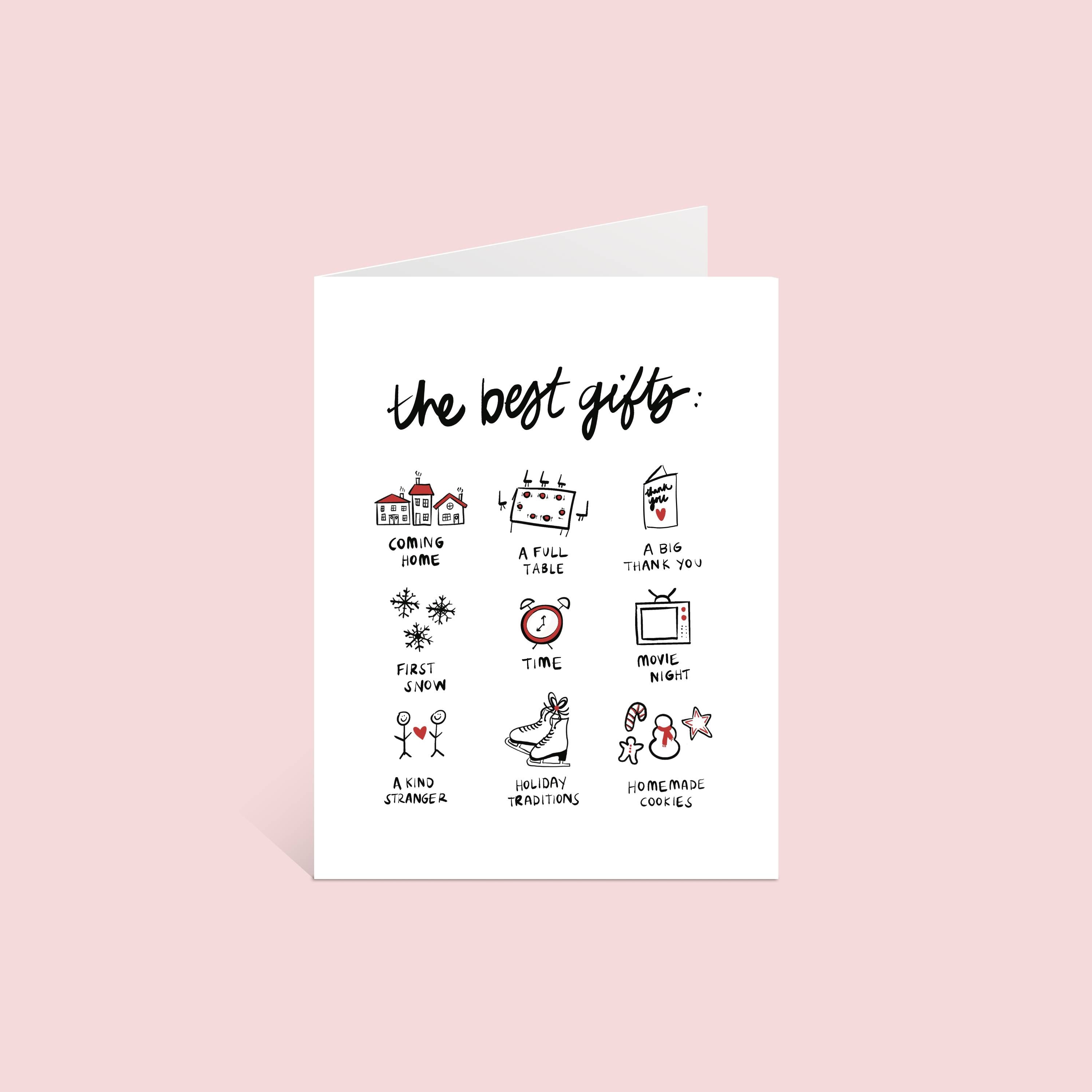 The Best Gifts Holiday Card
