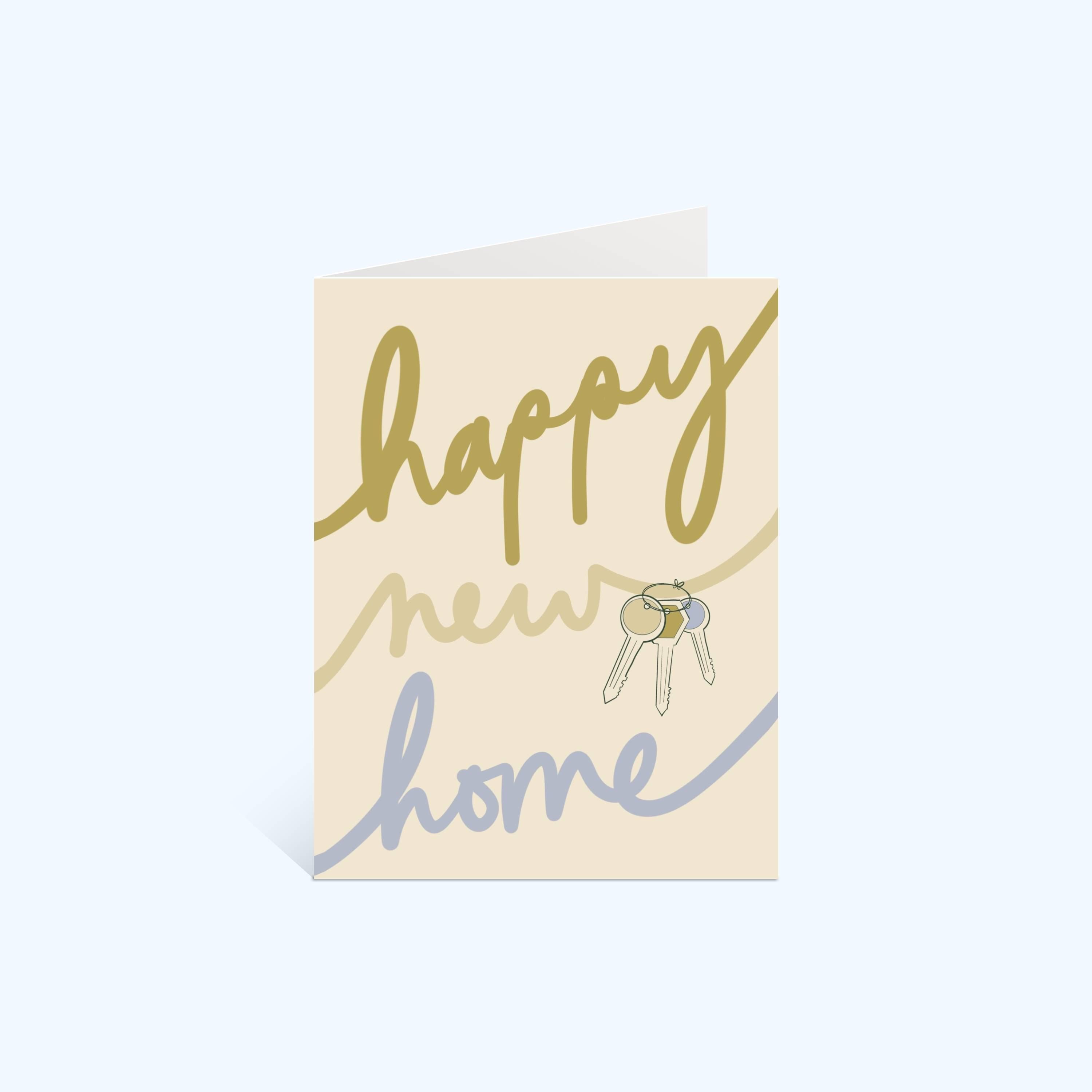 Happy New Home Card